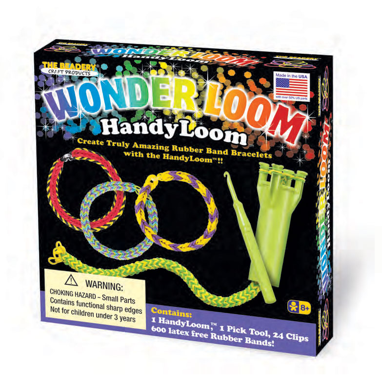 Beautiful Bow Rainbow Loom Bracelets | AllFreeKidsCrafts.com