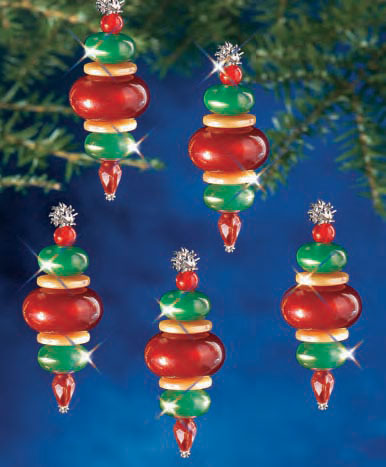 The Beadery Holiday Beaded Ornament Kit - Victorian Baubles - 6917640