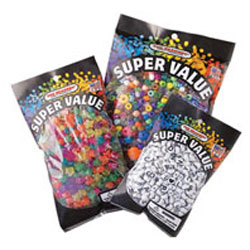 Craft Beads Assorted 1 lb Multi Colors B100SV (CLOSEOUT)