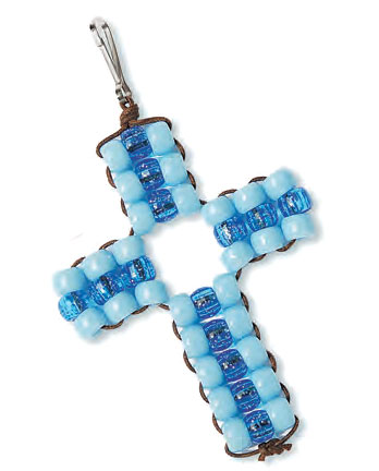 cross pony bead kit craft beads