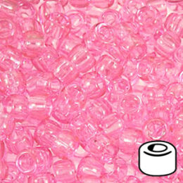 750V064 – 9x6mm Barrel Pony Bead – Baby Pink – 900 Pc Value Pack