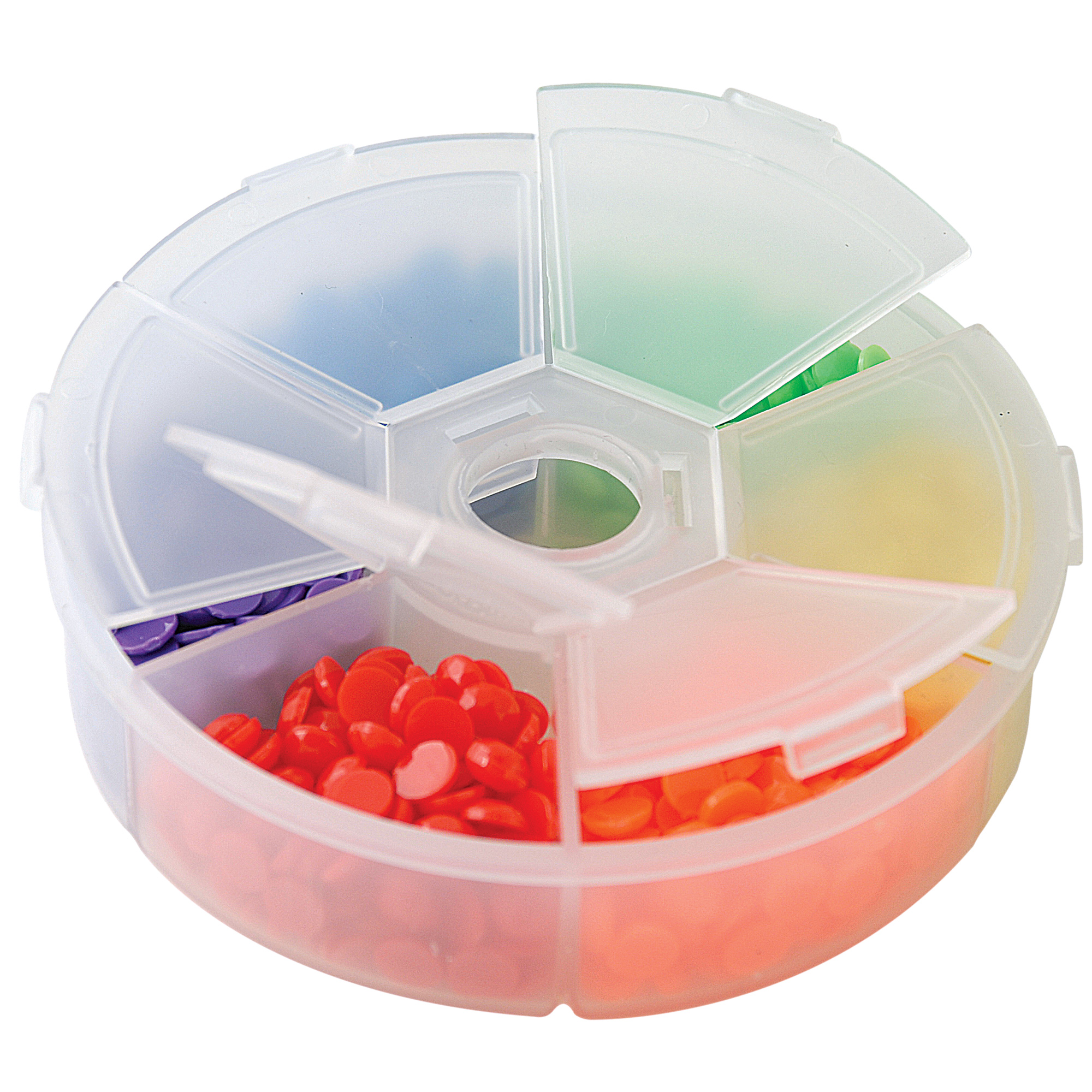 The Beadery Large Craft Carrier Organizer Storage Box, Clear Plastic, Ages  6+, Craft & Hobby Storage Box 