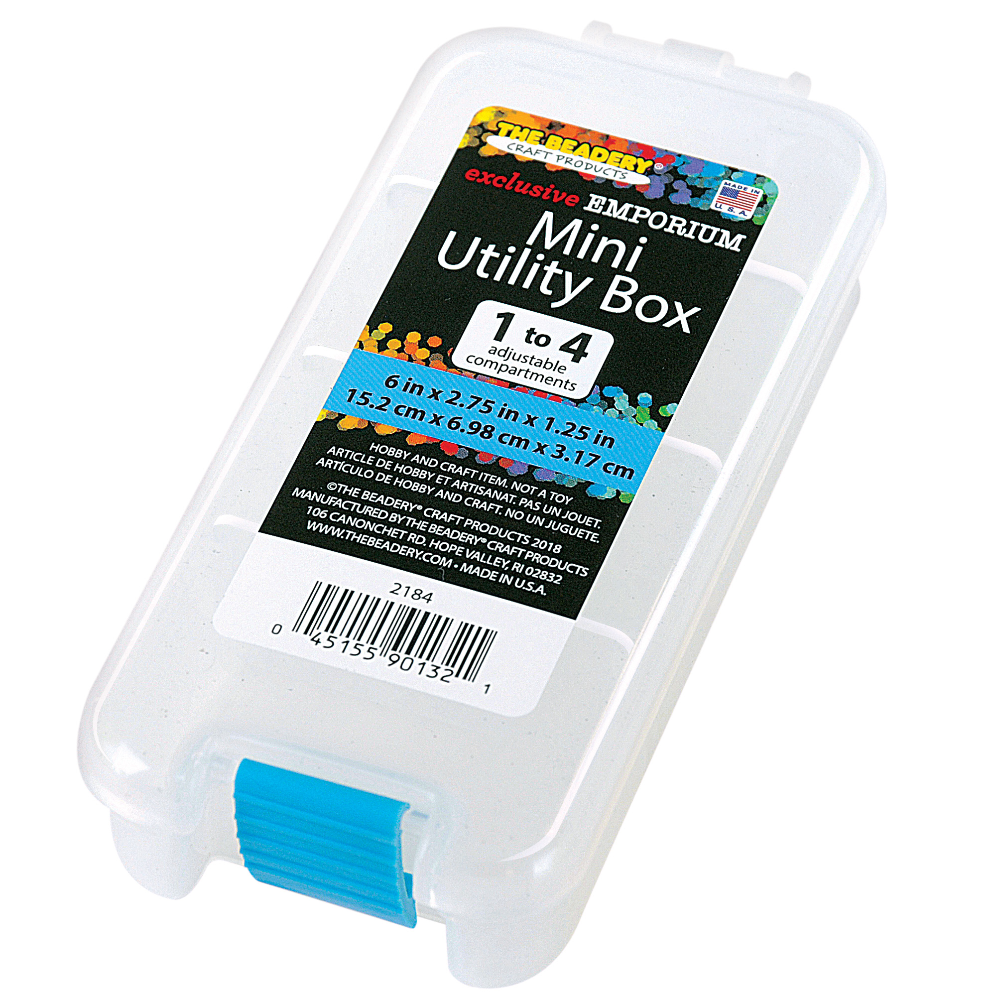 2184 – Mini Utility Box  The Beadery Craft Products