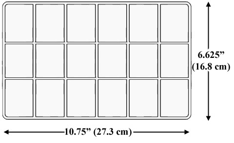 2174 – 7 Compartment Organizer Box