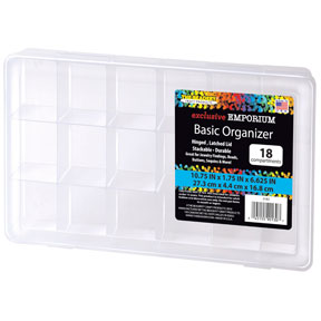 2173 – 12 Compartment Small Bead Keeper Box