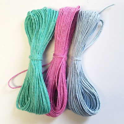 Beadery Bundle – Pastel Hemp Cord