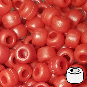 Solid Red Beads 