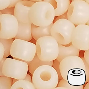 Frosted Clear Beads, Matte Beads, Kandi Beads, Clear Pony Beads, Bracelet  Beads