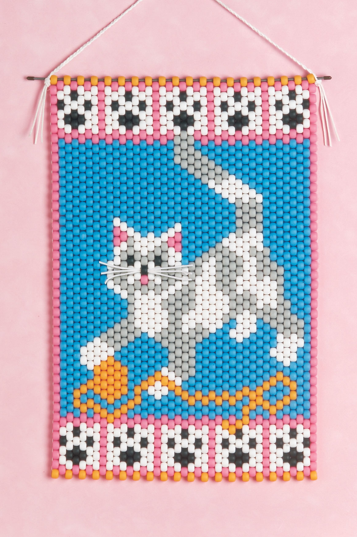 Kitten Perler Bead 