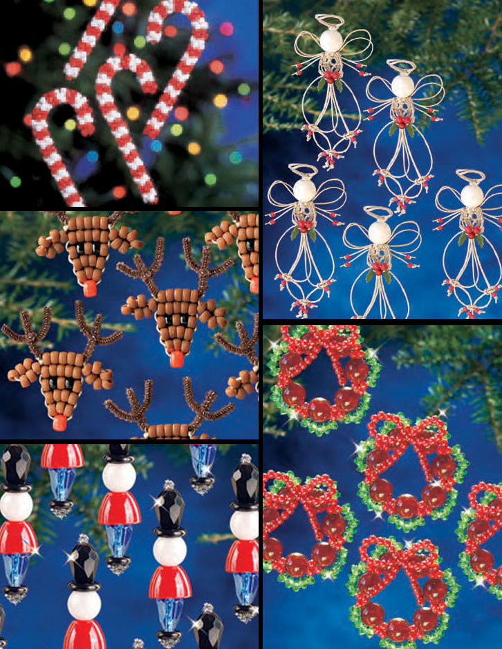 Beadery Bundle – 5 Olde Time Ornament Kits