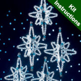 4755 - Crystal Snowflakes Instructions