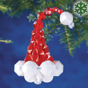 The Beadery Christmas Snowflake Ornament Bead Kits and Crafts 