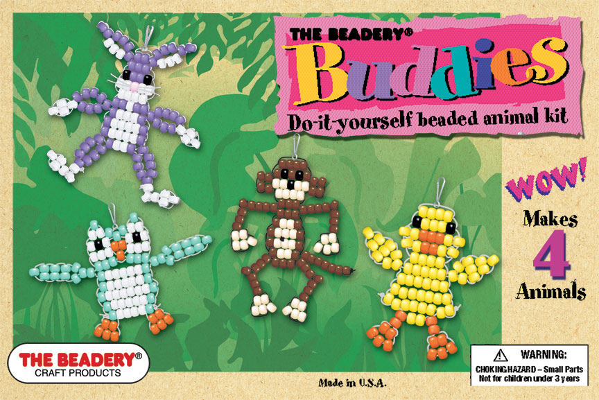 Spider Beady Buddy Pony Bead Kit