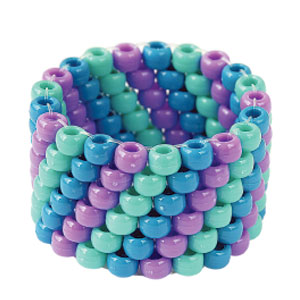Pony bead cuff bracelet patterns sales