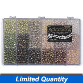 The Beadery Bead Box Kit 6.25oz-brite Skulls : Target