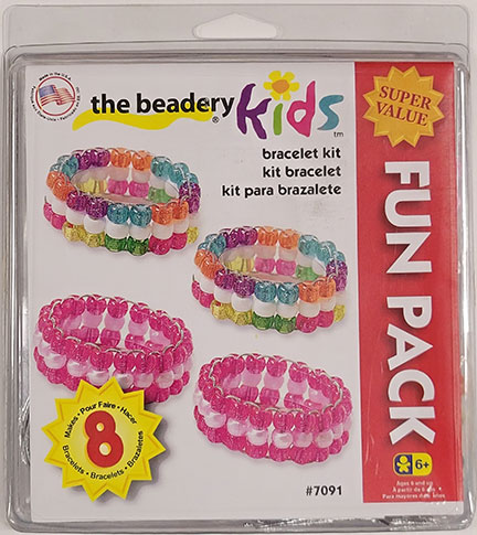 7091 Kids Bracelet Kit Fun Pack Kit The Beadery Craft Products