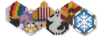 Beadery Kit Ornamenti Di Natale Con Perline – Crea 6 Decorazioni: Stelle, Angeli, Fiocchi Di Neve E Altro
